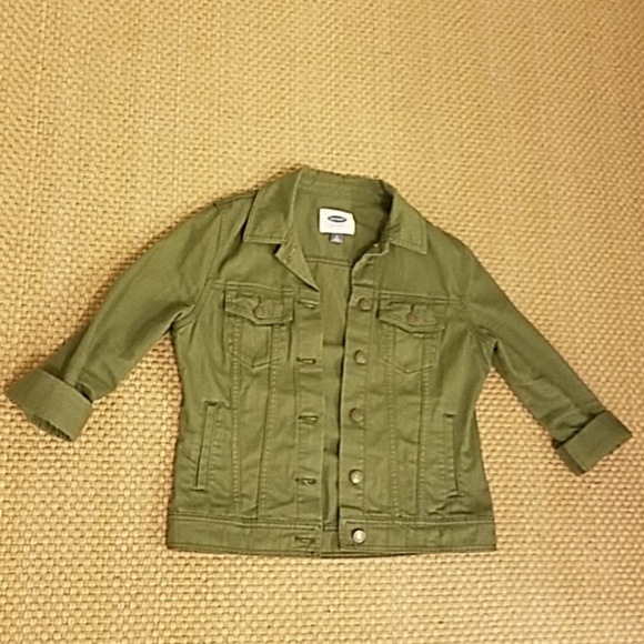 Olive khaki jacket - Picture 2 of 5